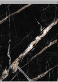 Marble Stone Series - Black & White Root Gold Vein Marble KB-8088-1Y2-808-4X10