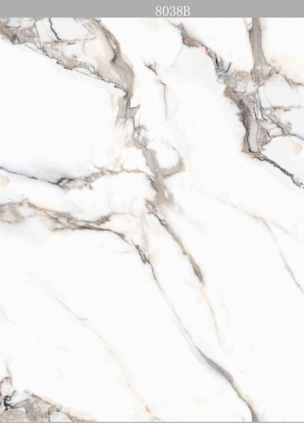Marble Stone Series - Calacatta Gold Marble KB-8038-808-4X10 (Combo A&B)