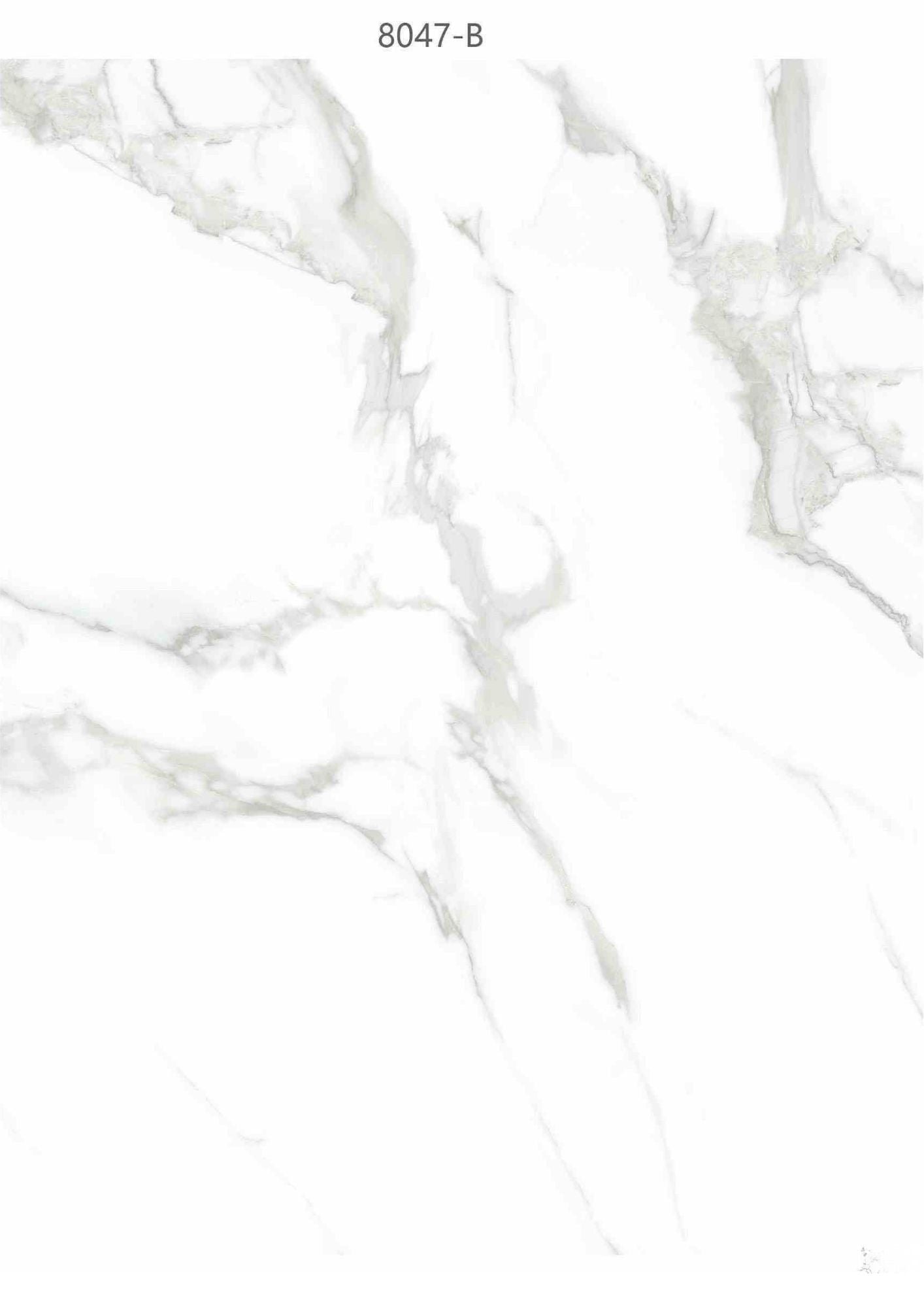 Marble Stone Series - Calacatta White Marble KB-8047-808-4X10 (Combo A&B)