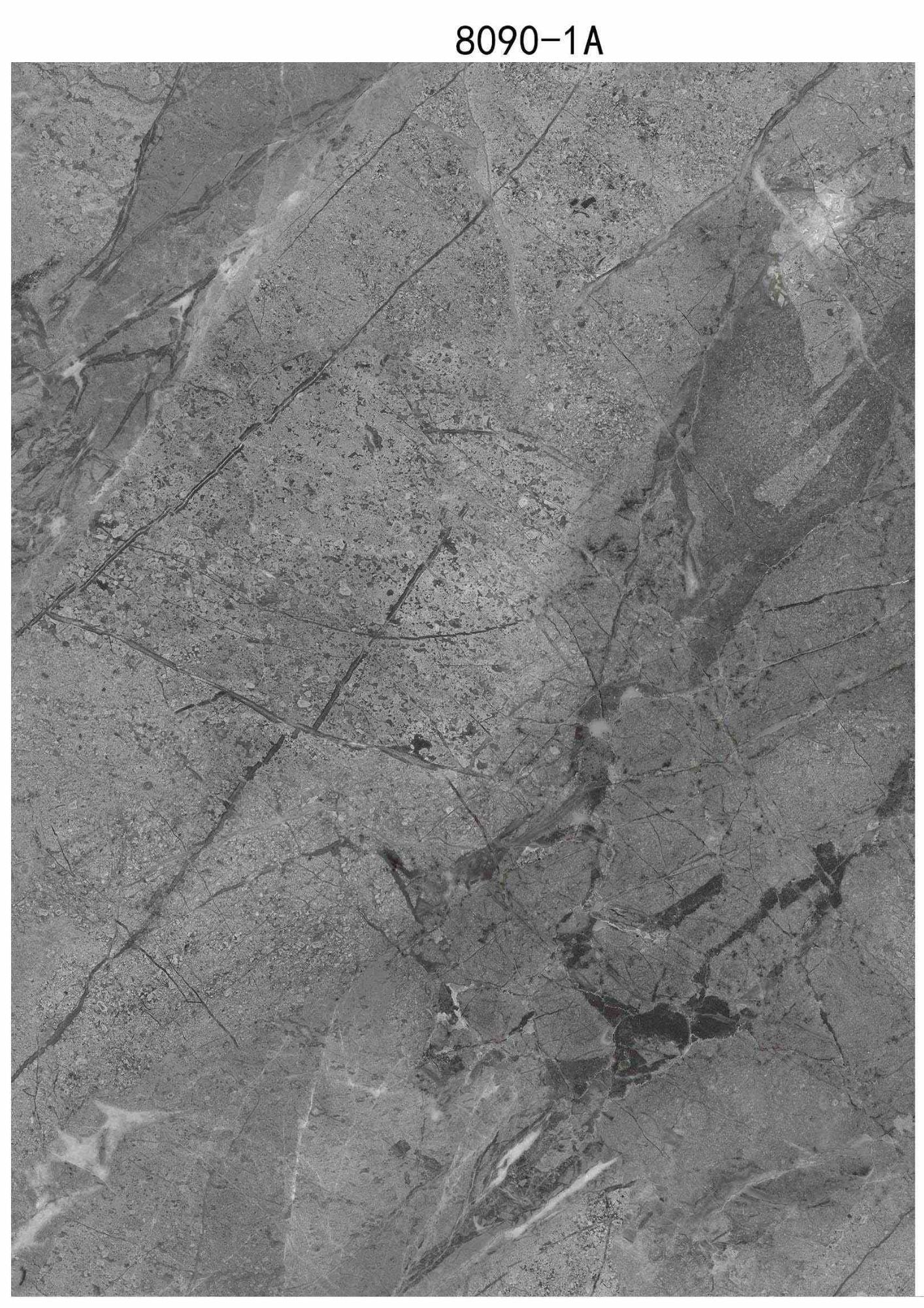 Marble Stone Series - Dark Grey Vintage Marble KBJ1-8090-1A/B-808-4X10 (Combo A&B)