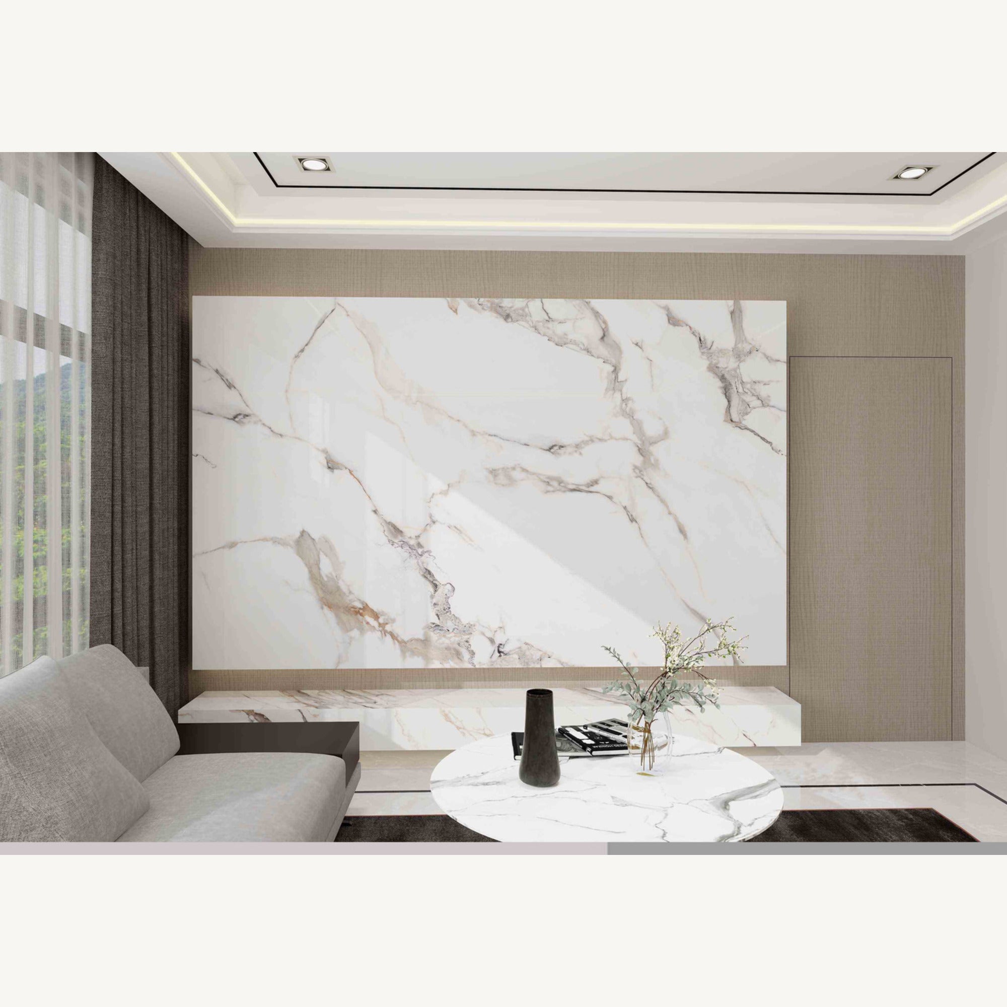 Marble Stone Series - Calacatta Gold Marble KB-8038-808-4X10 (Combo A&B)