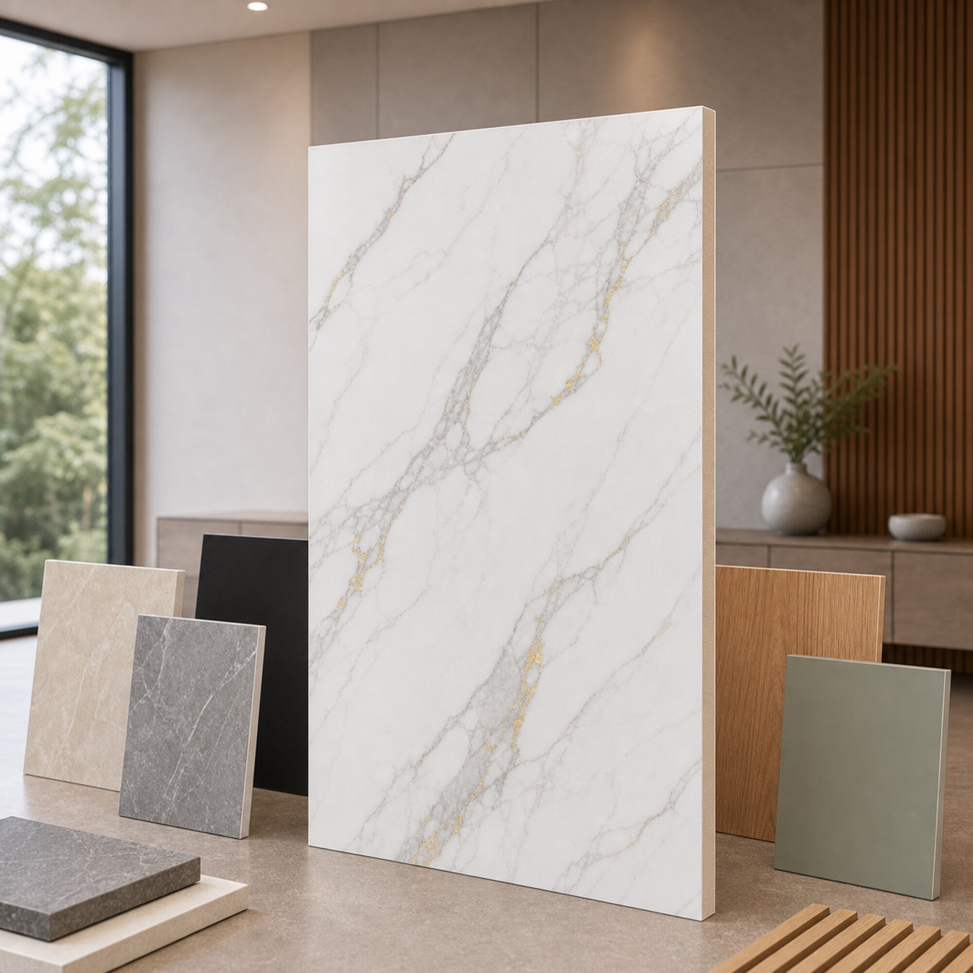 Marble Stone Series - Calacatta Gold Marble KB-8038-808-4X10 (Combo A&B)