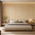 Mountain Grain Ash wood-look wall panel installed in a modern interior